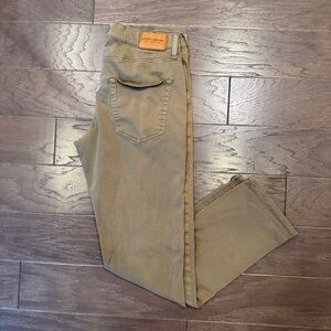 Lucky Brand Men’s 410 Athletic Slim Jeans Khaki Tan W31 L32